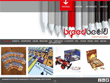 Tablet Screenshot of breedbeeld.nl